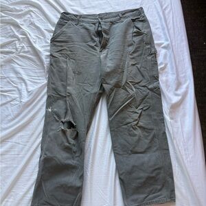 Carhartt Gray/green Men's Pants